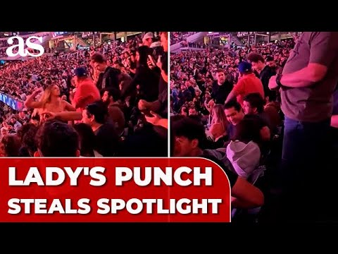 Lady's PUNCH Stuns the Crowd, Steals Spotlight at JAKE PAUL vs MIKE TYSON Event