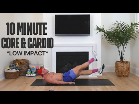 10 MIN FAT BURNING CARDIO AND CORE (NO JUMPING)