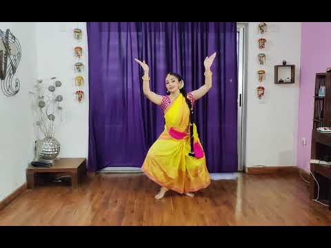 Varamahalaxmi Dance Cover/Srija choreography/ Mahalaxmi/Bharatanatyam