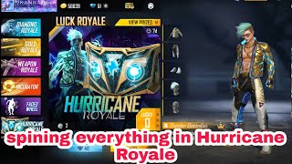 spining Everything in Hurricane Royale #hurricaneroyale #neweventinfreefire