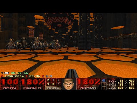 Doom II: Sunder - Map 18 (The Singing Void) UV-Max in 56:01