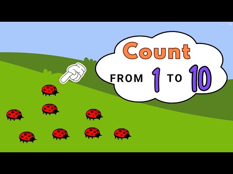 Counting 1-10 for kids | Numbers in English