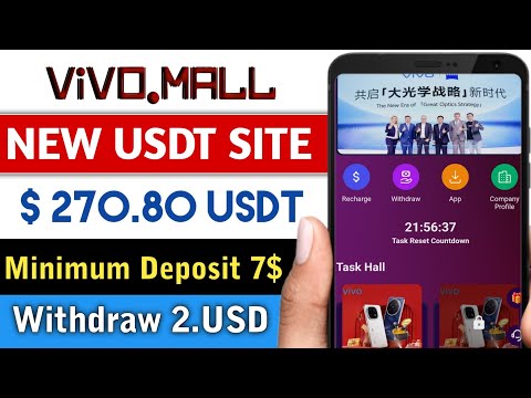 New Usdt Mining Website 2024|Best Usdt Investment Website|New Usdt Earning App