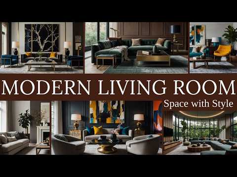 TOP 10 Modern Interior Design for Living Room: Transform Your Space with Style 2024