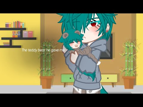 "The teddy bear he gave me"//MEME//Gacha Club BL(Omegaverse)