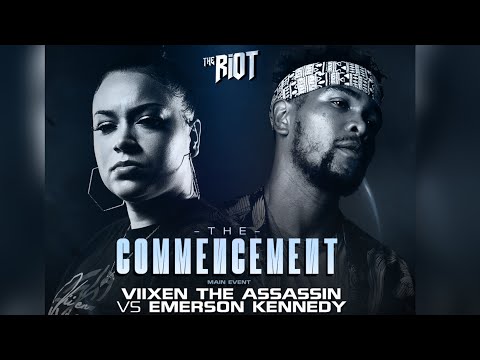 VIIXEN THE ASSASSIN VS EMERSON KENNEDY | Hosted By GEECHI GOTTI | THE RIOT NETWORK | RAP BATTLE