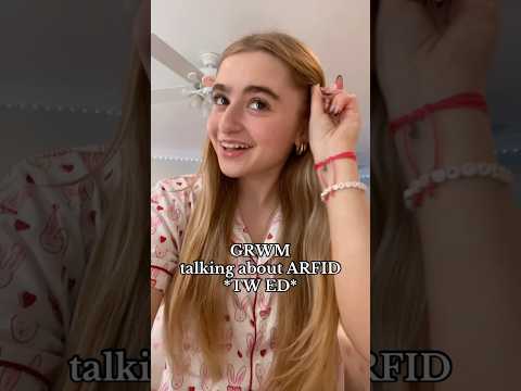 GRWM talking about ARFID *TW ED* #grwm #preppy #tiktok #makeup #arfid #shorts #youtubeshorts