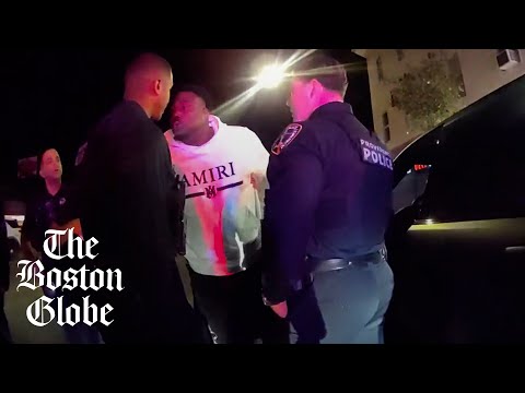 Patriots' Christian Barmore traffic stop captured on Providence police body cameras