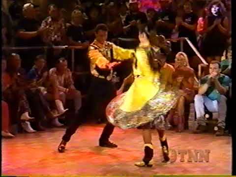 Mike and Lenae Perform Two Step Dance Exhibition on Club Dance Show