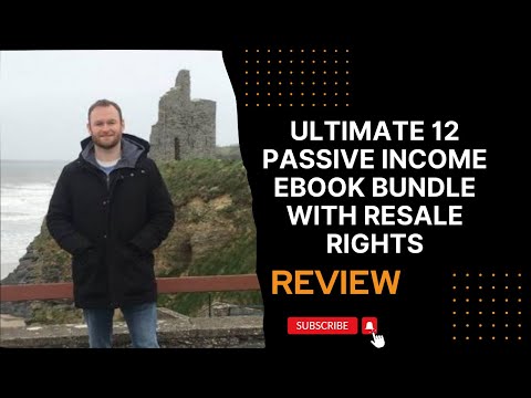 Ultimate 12 Passive Income eBook Bundle with Resale Rights Review + (Bonus Worth $997)