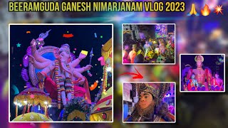 Beeramguda NNG TEAM Ganesh Nimarjanam 2023 || Dayanand Vlogs | Ganesh Nimarjanam