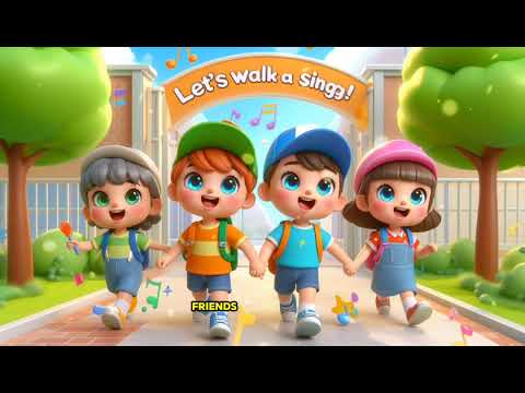 Let’s Walk and Sing! Fun Kids Walking Song