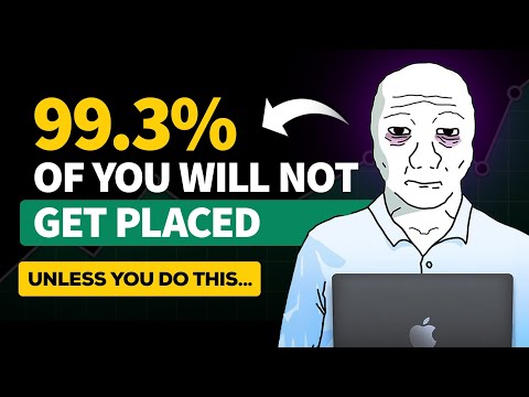 Why you will not get placed? | Save yourself Now