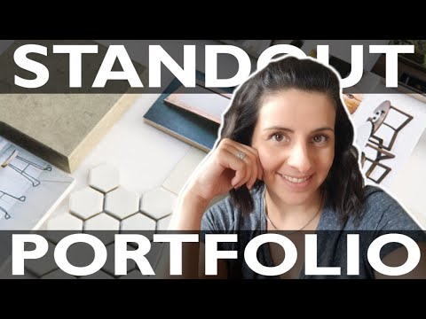 How to make a Portfolio that STANDS OUT! // Interior Design