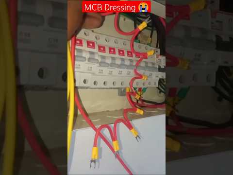 How to Make MCB Dressing Wire ▶️🤯 | DB Dressing MCB Select #shorts