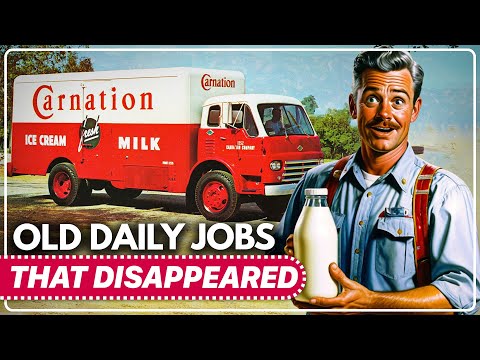 20 Daily Jobs from the Past | That Have FADED Into History