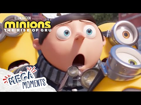 Escape from the Vicious 6! | Minions: The Rise Of Gru | Extended Preview | Movie | Mega Moments