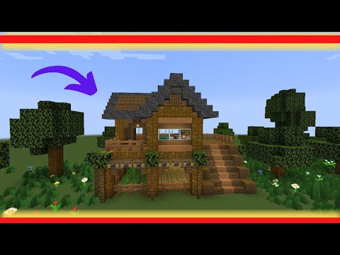 ⚒️ Minecraft | How To Build a Simple Survival House | Starter House 🏡