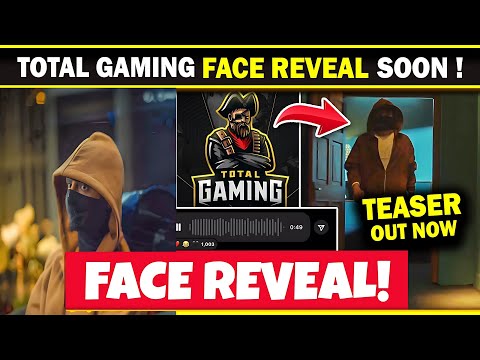 Finally ! 😮 Total Gaming FACE REVEAL Soon ! | Face Reveal TEASER Out #totalgamingfacereveal