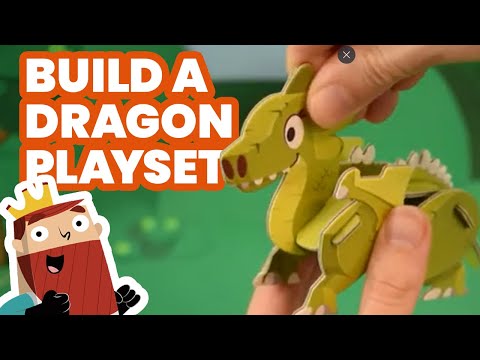 Dragon Trainer Playset Instructions: DIY Building Toy for Kids | Playper Curious Kingdom Toys