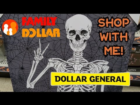 Shop with me for Halloween! Part 1: Dollar General & Family Dollar