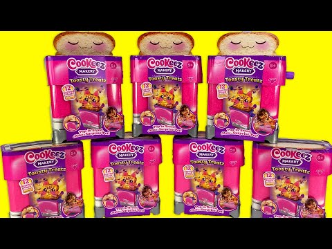 HUGE MYSTERY SURPRISE Unboxing Cookeez Toasty Treatz ASMR Satisfying