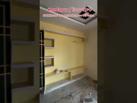 133 Sqryards House @ 47 lakhs only || Kondapur