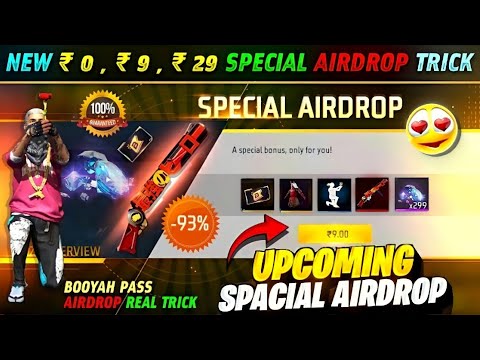 Rare Special Airdrop Free Fire | Special Airdrop FF | Free Fire New Event | FF New Event Today