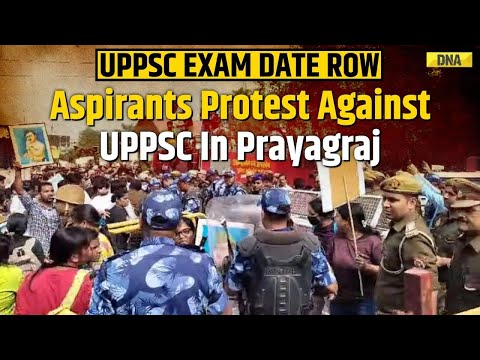 UPPSC Protest LIVE: UPPSC Aspirants Protest in Prayagraj Over Exam Date Controversy | CM Yogi