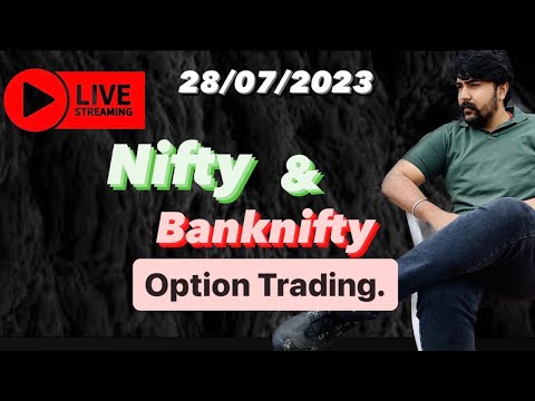 Live trading Bank nifty Option | 28/07/2023 | Nifty Prediction | S.T.E.P TRADING. #banknifty #nifty