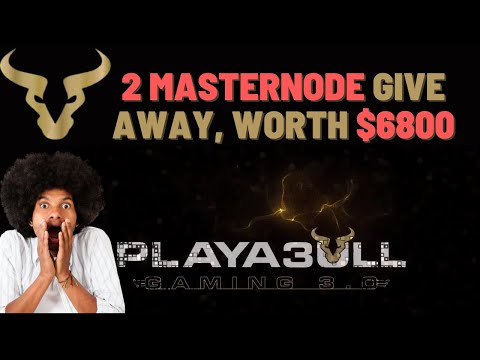 🏆 BIG CONTEST: 2 WINNERS WILL POTENTIALLY WIN PLAYA3ULL MASTER NODES