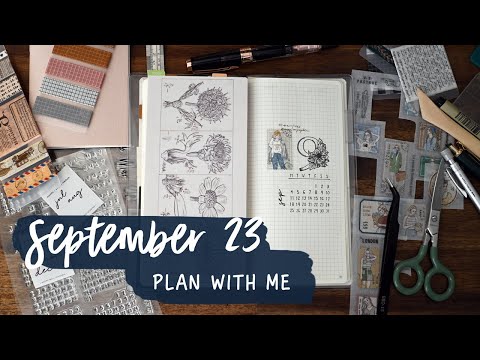 Plan with me: September 2023 | Hobonichi Weeks | Eisenhower Matrix