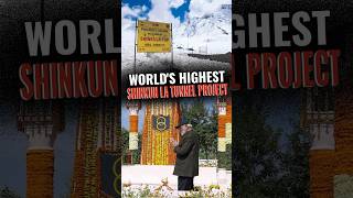 WORLD'S HIGHEST SHINKUN LA TUNNEL PROJECT#99notes #iasprepration #tunnel