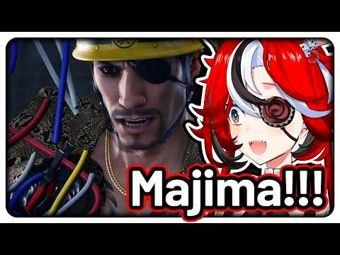 Bae's reaction to Majima defusing a bomb 【Hololive EN】