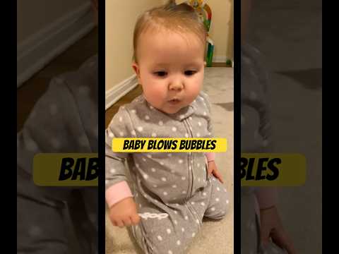 Smart baby! #baby #momlife #bubbles #cute #cutebaby #bubbles #fatherhoodrocks #dadsofyoutube #funny