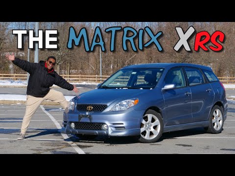 The 2005 Matrix XRS was Toyota's Firey EP3 Honda Civic Si Competitor