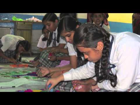 Rangoli Competition at Sunbeam Academy Durgakund