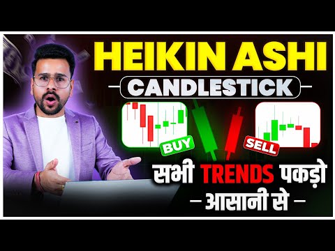 Heikin Ashi Candlestick Pattern Strategy in Hindi | Buy Sell Indicator strategy in Trading