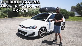 10 HIDDEN Features, Tips & Tricks For An MK7 GTI!