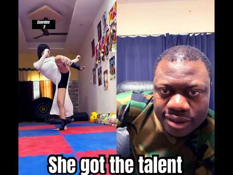 She got the talent #mma #martialarts