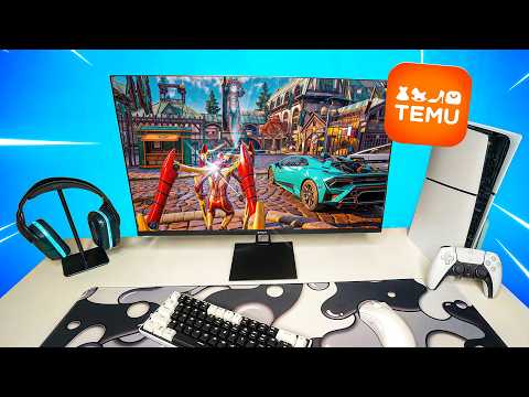 I Built The Best Console Gaming Setup Using TEMU!