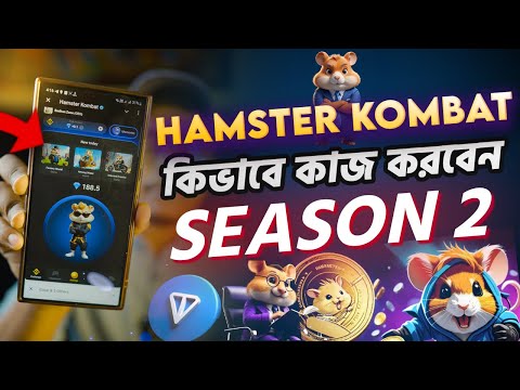 Hamster Kombat Season 2 কিভাবে কাজ করবেন। Hamster Kombat withdraw update