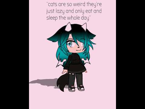 "cats are so weird" || gacha club || oc || late trend || #gacha #alightmotion #tween #trend