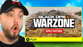 Spectating the NEW WARZONE MAP in SEASON 1! (BO6 Area 99 Gameplay)