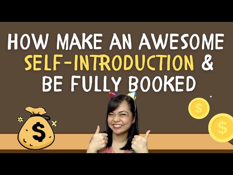 The SECRET to Being FULLY BOOKED [Self-Introduction] : How to Promote & Sell Your Self to Students