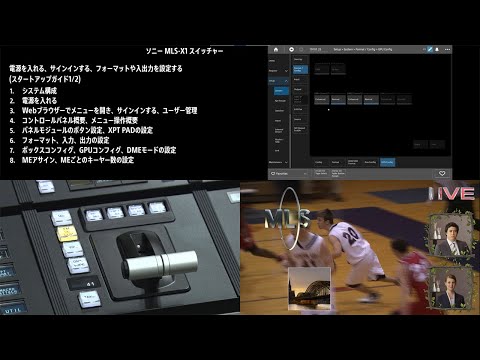 MLS-X1スイッチャー操作説明ビデオ[スタートアップガイド1/2]【ソニー公式】