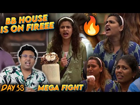 MEGA சண்டை 🔥🔥| Bigg Boss 8 Tamil (Day 38) | Ramstk Family