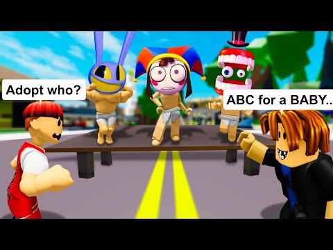 ADOPT ME (BABY POMNI) | ROBLOX Brookhaven 🏡RP FUNNY MOMENTS