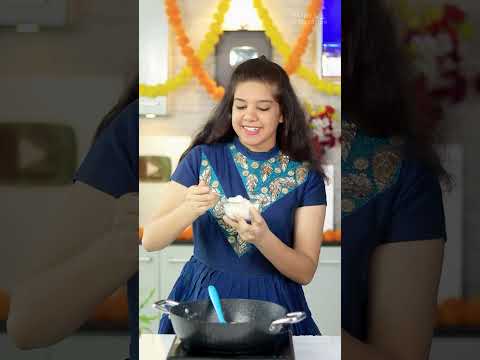 Kalakand ki recipe by Riva Drolia this Diwali #kalakand #recipe #shorts #sweet