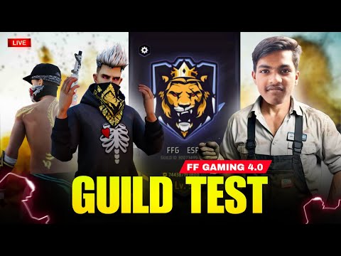 FREE FIRE LIVE 1V4 GUILD TEST ❌ 1V1 PLAY WITH SUBSCRIBER AND FUN ✅😍#shortsfeed #freefire #shorts